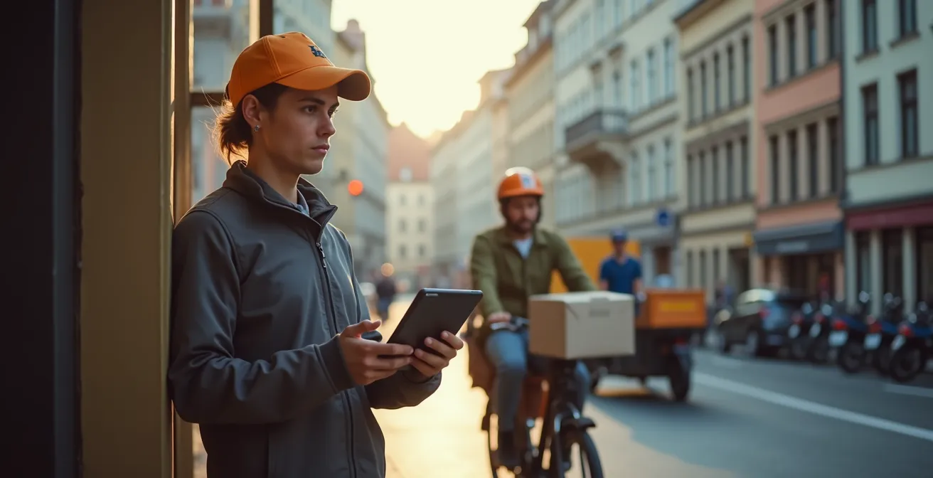 Urbanes Mikro-Depot mit Lastenrädern in Zürich