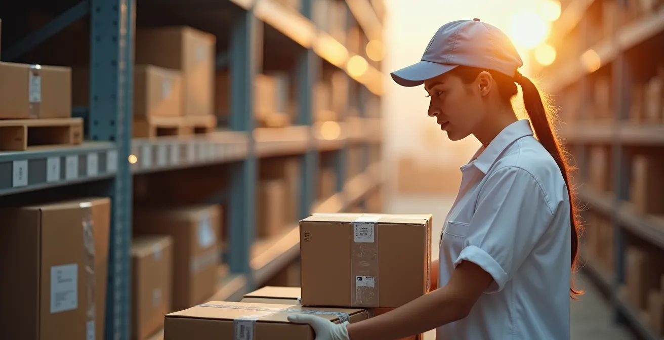 Premium-Lieferservice durch lokale Schweizer Lagerinfrastruktur